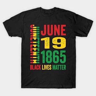 Happy juneteenth Is My Independence Day T-Shirt